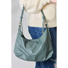 Load image into Gallery viewer, Casual Braided Strap Shoulder Bag. Blue Or Black - Purses