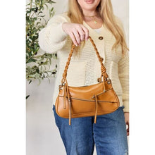Load image into Gallery viewer, Casual Braided Strap Shoulder Bag Bone Or Tan - Purses