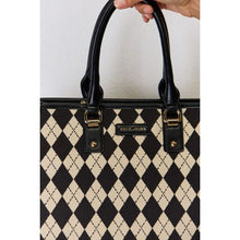 Cargar imagen en el visor de la galería, Classic Argyle Pattern Handbag - Purses