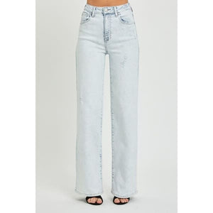 Classic Ultra High Waist Wide Leg Jeans - Pants