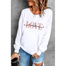 Load image into Gallery viewer, Comfortable Round Neck Dropped Shoulder Sweatshirt - Casual