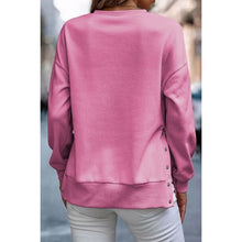 Load image into Gallery viewer, Elegant comfort Round Neck Dropped Shoulder Top - Blouses