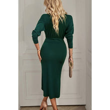 Load image into Gallery viewer, Elegant Long Sleeve Dress - Dresses