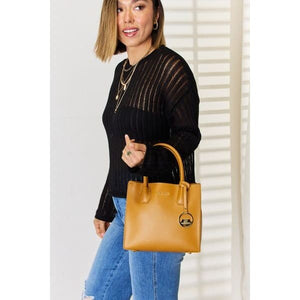 Elegant Small PU Leather Handbag Available In 4 Colors