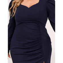 Load image into Gallery viewer, Elegant Stylish Sweetheart Neck Split Midi Dress Plus Size