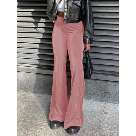 High Waist Flare Pants