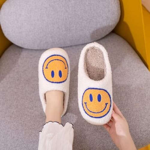 Melody Smiley Face Slippers - Other