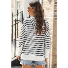 Load image into Gallery viewer, Plaid Half Button Dropped Shoulder Hoodie - Tops