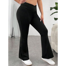 Cargar imagen en el visor de la galería, Plus Size V-Waist Bootcut Long Pant - + sizes