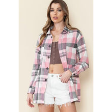 Load image into Gallery viewer, Relaxed Look Plaid Button Up Long Sleeve Shirt - Casual Wear