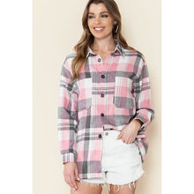 Load image into Gallery viewer, Relaxed Look Plaid Button Up Long Sleeve Shirt - Casual Wear