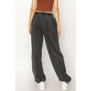 Relaxed Stitched Design Drawstring Sweatpants - Casual Wear