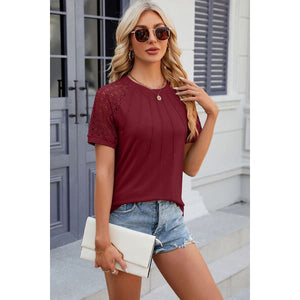 Round Neck Short Sleeve T - Shirt - Summer Collection