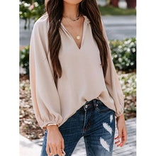 Load image into Gallery viewer, Stylish Summer Balloon Sleeve Blouse Comes In 3 Colors