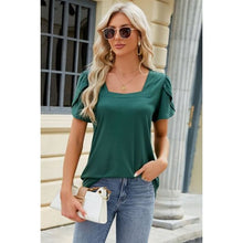 Load image into Gallery viewer, Summer Square Neck Short Sleeve T-Shirt - Collection