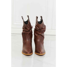 Load image into Gallery viewer, Texas Scrunch Cowboy Boots in Brown