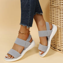 Cargar imagen en el visor de la galería, Women’s Open Toe Low Heel Sandals