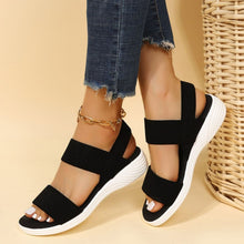 Load image into Gallery viewer, Women’s Open Toe Low Heel Sandals