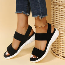 Load image into Gallery viewer, Women’s Open Toe Low Heel Sandals